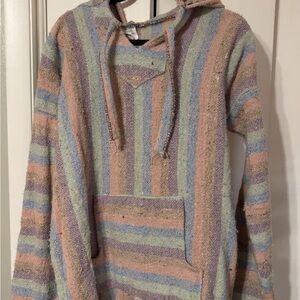 Striped Multicolor Baja Hoodie